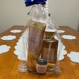 Bath & Body Works 'In the Stars' Gold and Pink Set